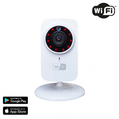 CAMARA DE VIGILANCIA WIFI VIA APP CON MICROFONO Y ALTAVOZ 7hSevenOn Elec TF3 CJP1 CAMARA DE VIGILANCIA WIFI VIA APP CON MICROFONO Y ALTAVOZ 7hSevenOn Elec TF3 CJP1