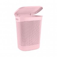 SET 3 CESTOS RECTANGULAR C/ASA ROSA (16,5 X 12,5 X 10,7 CM) 1,5L 7 HOUSE