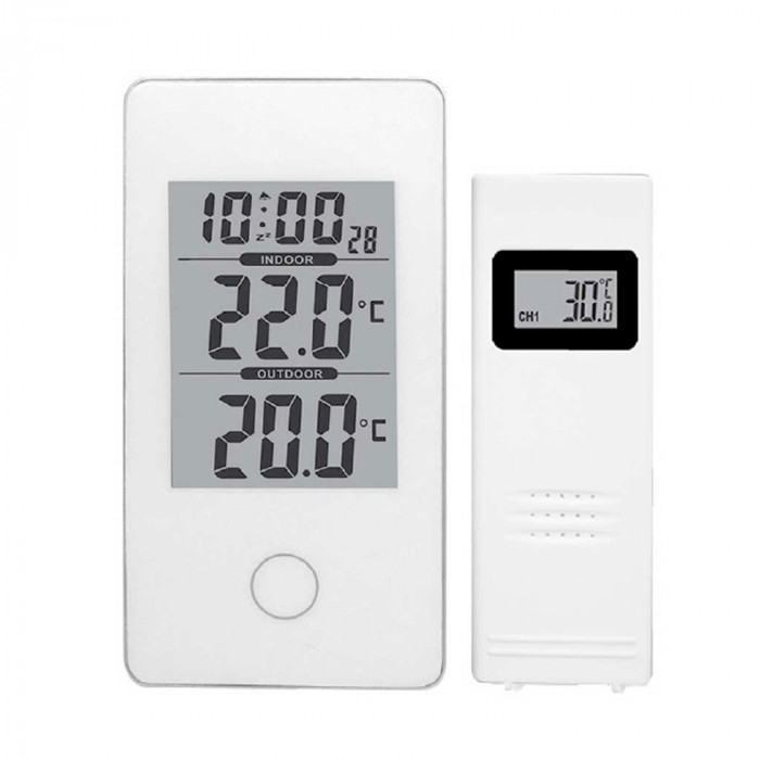 ESTACION METEOROLOGICA DIGITAL INALAMBRICA (Pilas incl. 2XLR06 2xLR03) 7hSevenOn Elec TF4 BL.1