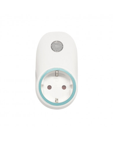 CLAVIJA 1 TOMA SCHUKO CON SENSOR CREPUSCULAR 7hSevenOn Elec BL1