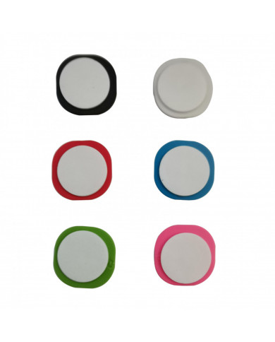 PACK 6 CLIPS ORGANIZADORES DE CABLE 2 RANURAS CON AUTOADHESIVO NINE&ONE BL.1