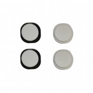 PACK 4 CLIPS ORGANIZADORES DE CABLE 2 RANURAS CON AUTOADHESIVO NINE&ONE BL.1