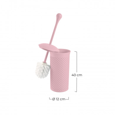 SET ESCOBILLA DE BAÑO RESINA ROSA 7HOUSE SET ESCOBILLA DE BAÑO RESINA ROSA 7HOUSE